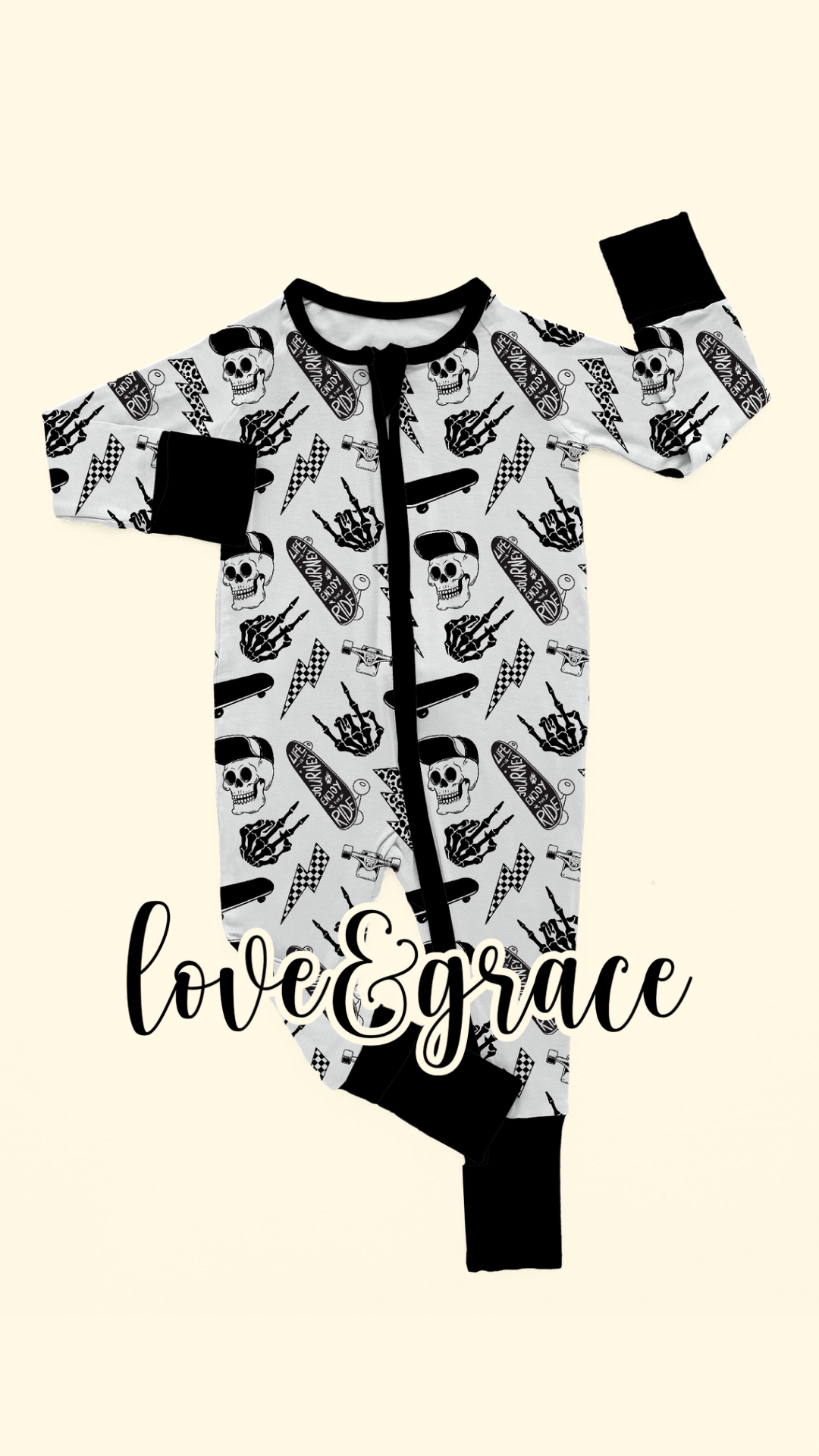 night rider zip romper