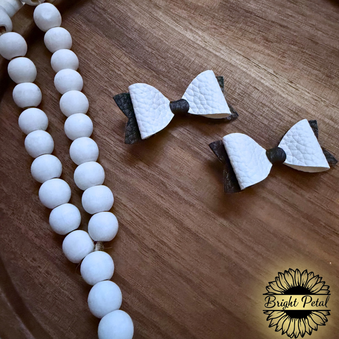 classic tuxedo bows (set)