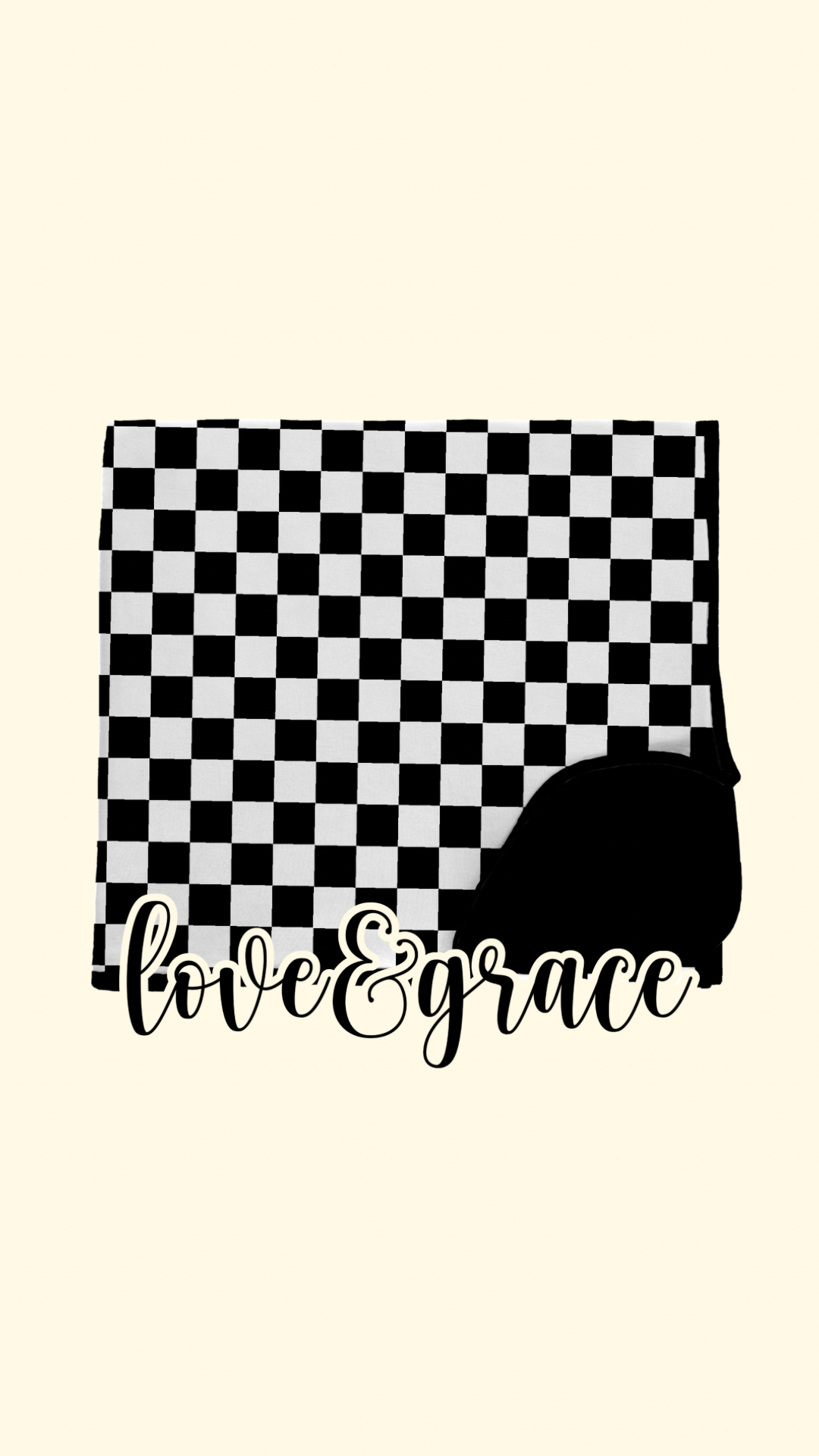 lights out liquorice blanket (50x50)