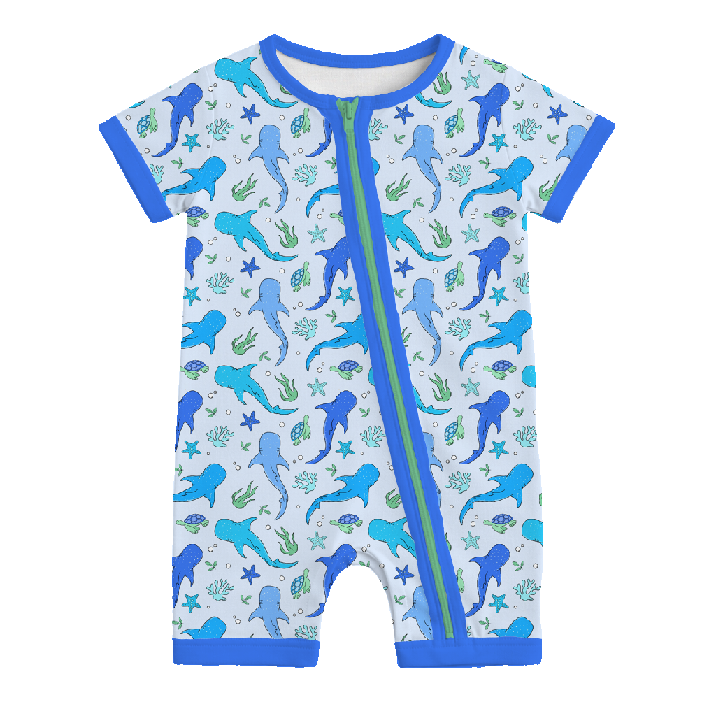fin-ally bedtime zip shorty