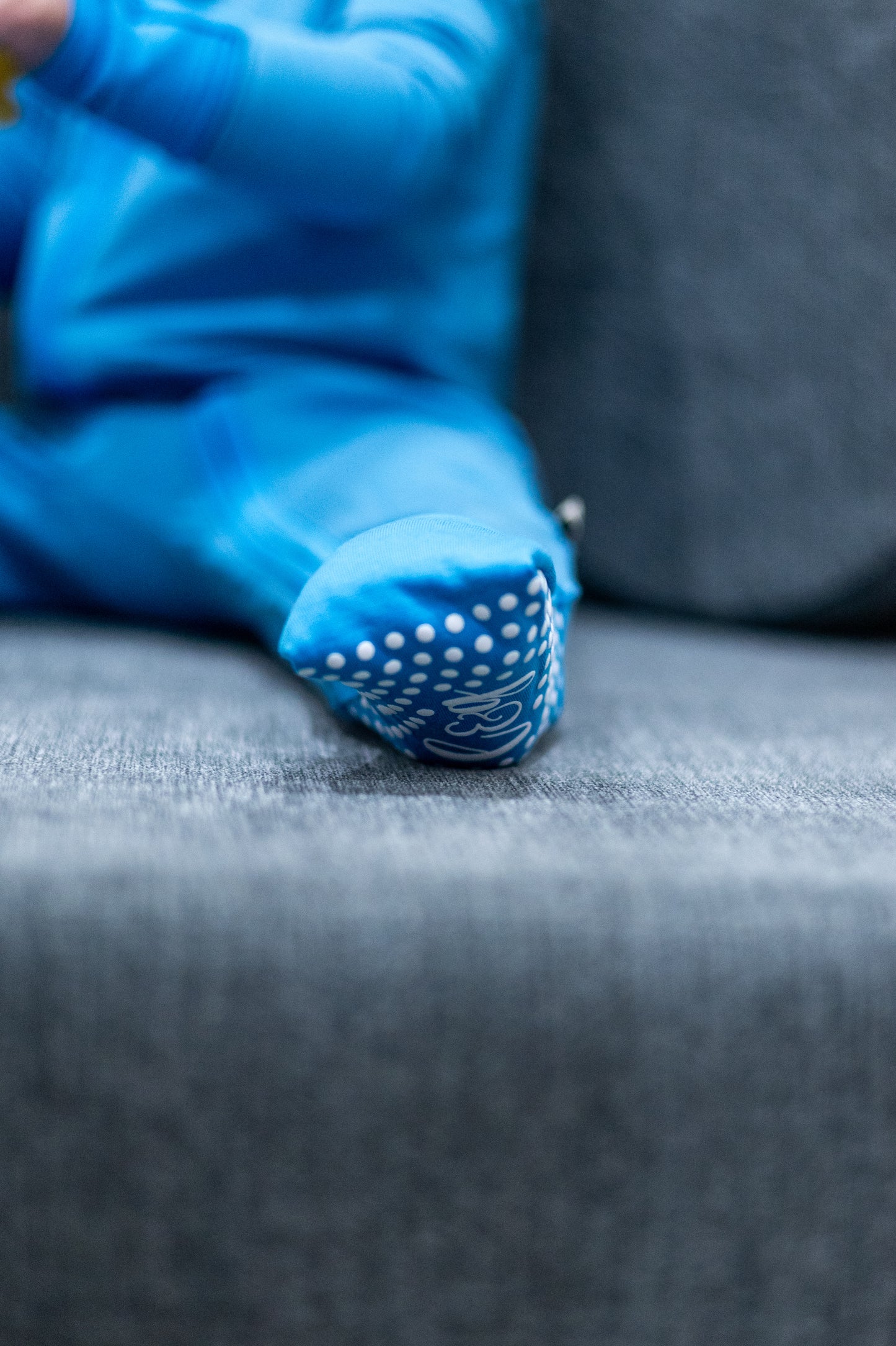 blue raspberry zip romper