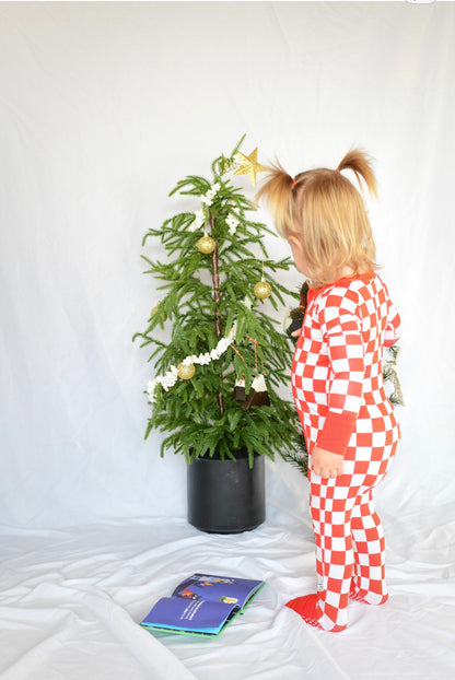 cherry cheer zip romper