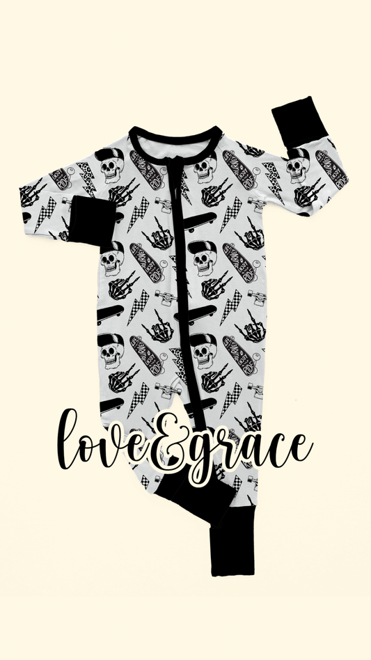 night rider zip romper