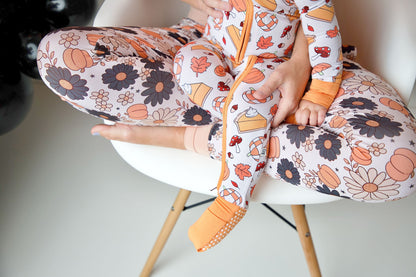 goodnight, cutie pie zip romper