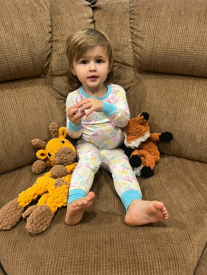 squiggles & wiggles toddler jammies