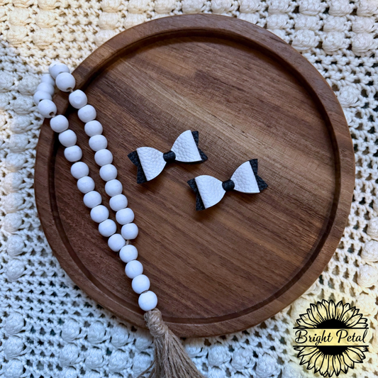 classic tuxedo bows (set)