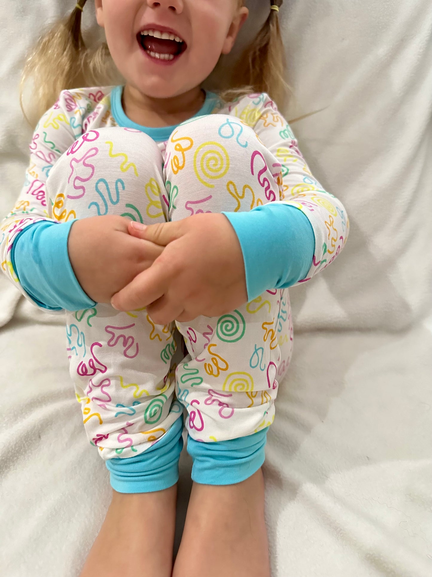 squiggles & wiggles toddler jammies