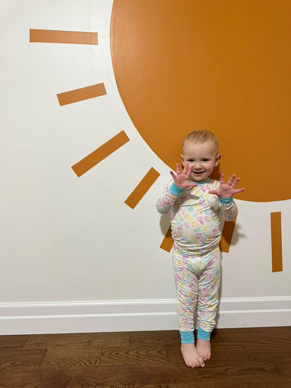 squiggles & wiggles toddler jammies