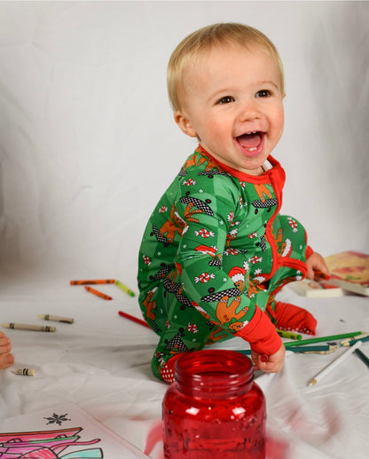 ginger-shred-men zip romper