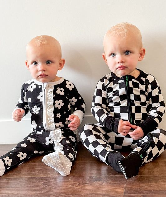 lights out liquorice zip romper