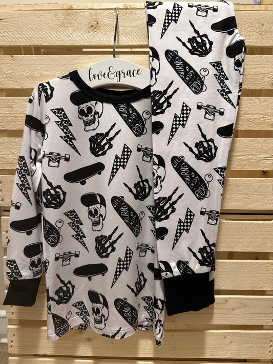 night rider two piece pjs