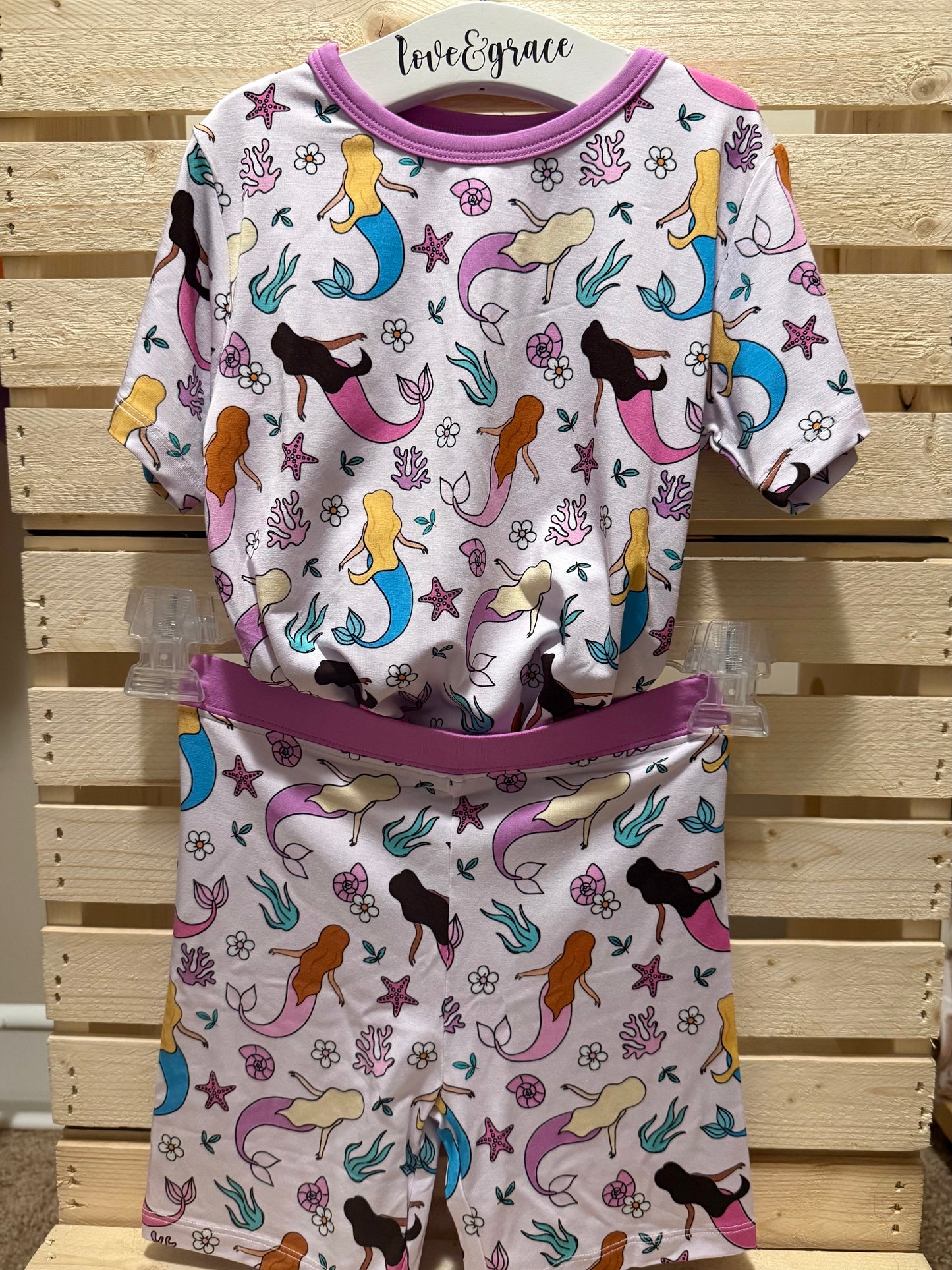 mer-made for this two piece short set