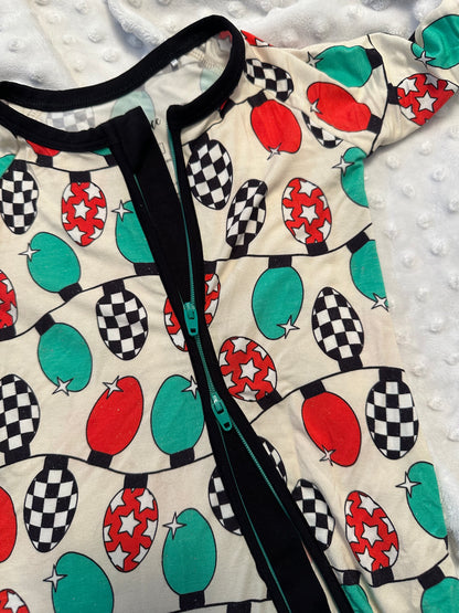 lighten up zip romper