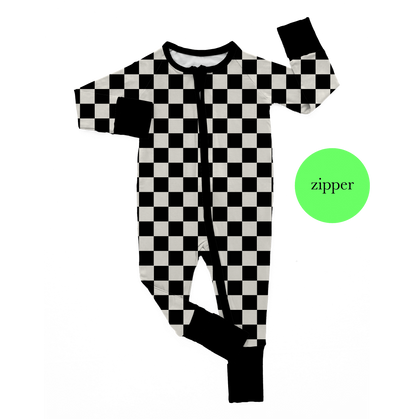 lights out liquorice zip romper