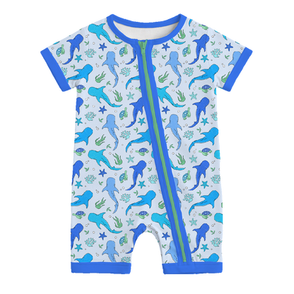 fin-ally bedtime zip shorty