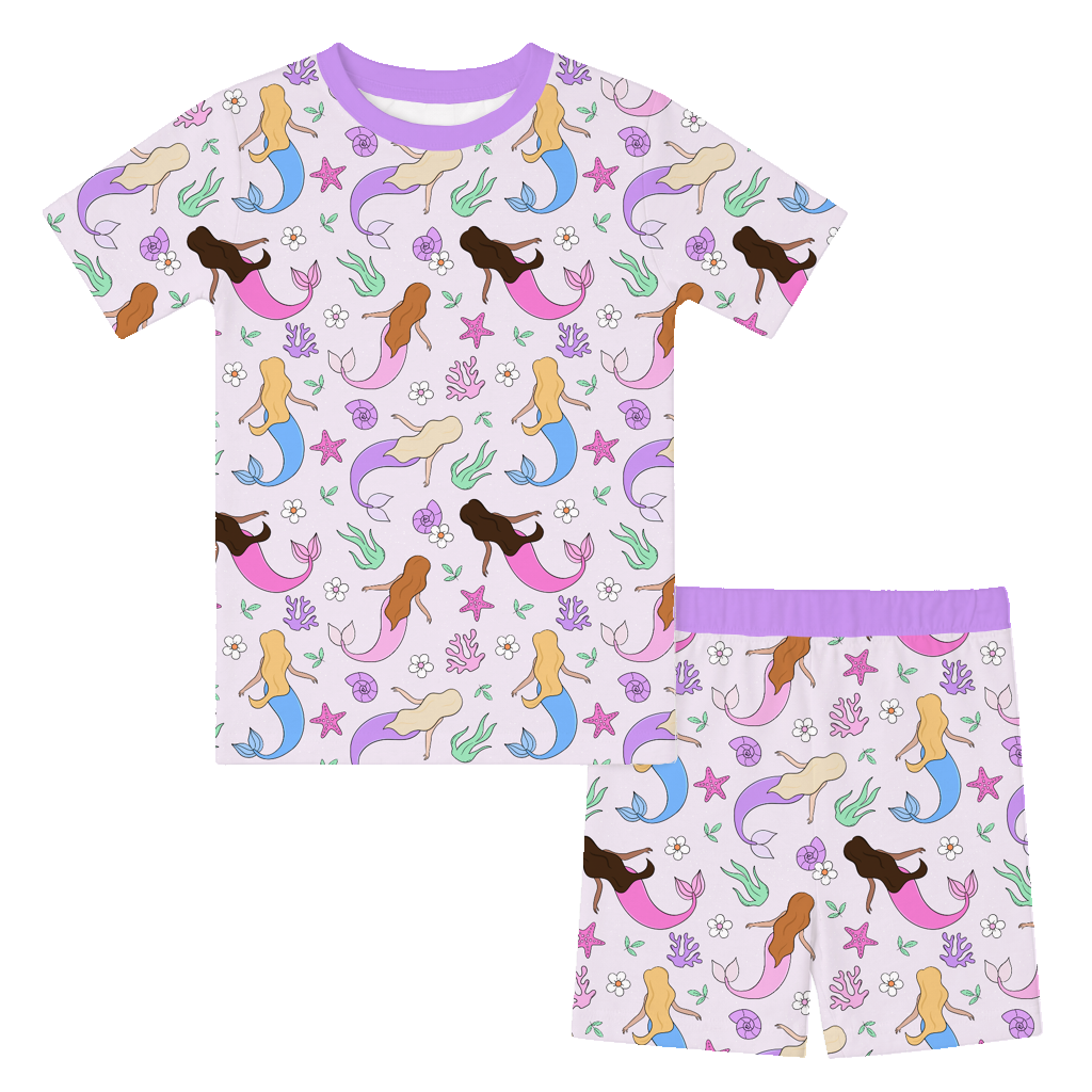 mer-made for this two piece short set