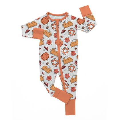 goodnight, cutie pie zip romper