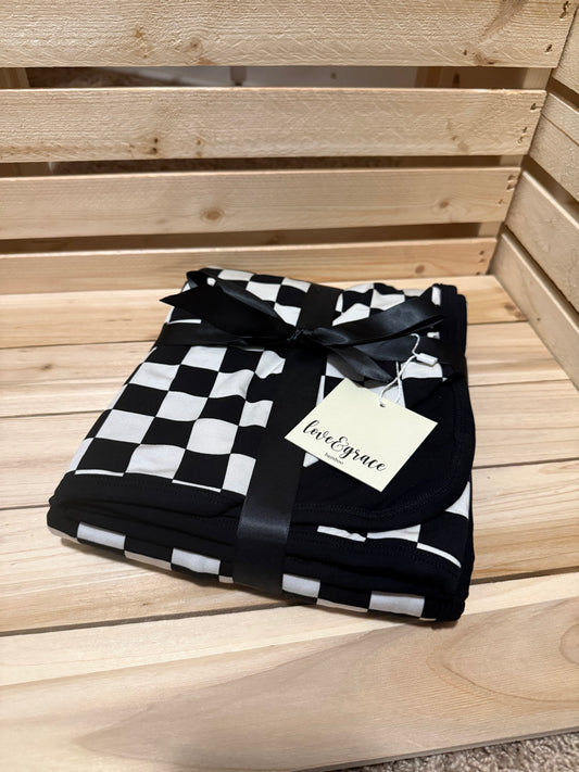lights out liquorice blanket (50x50)