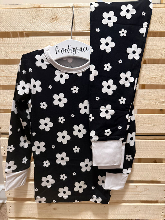 bedtime blooms two piece pjs