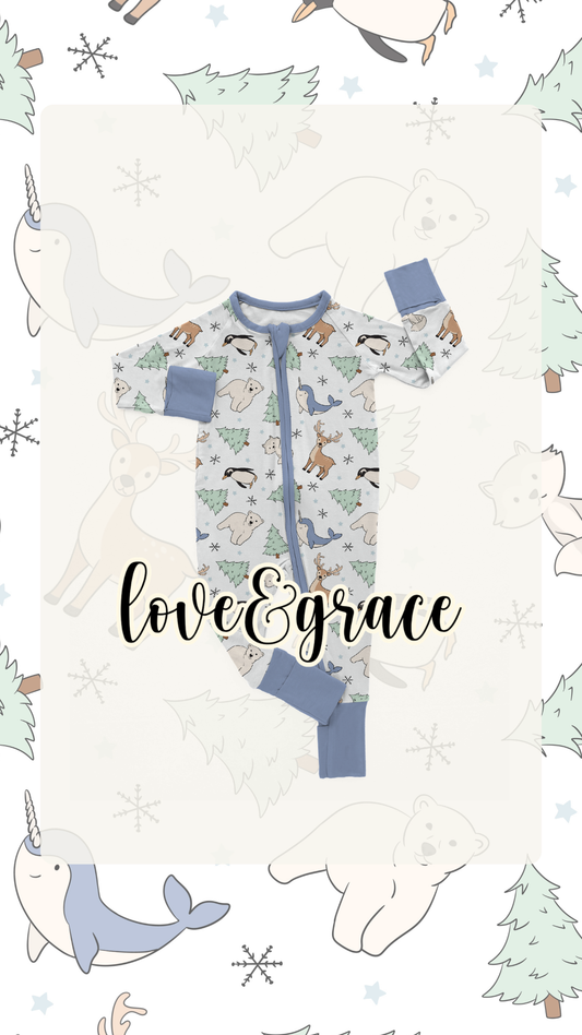 northern neighbours zip romper