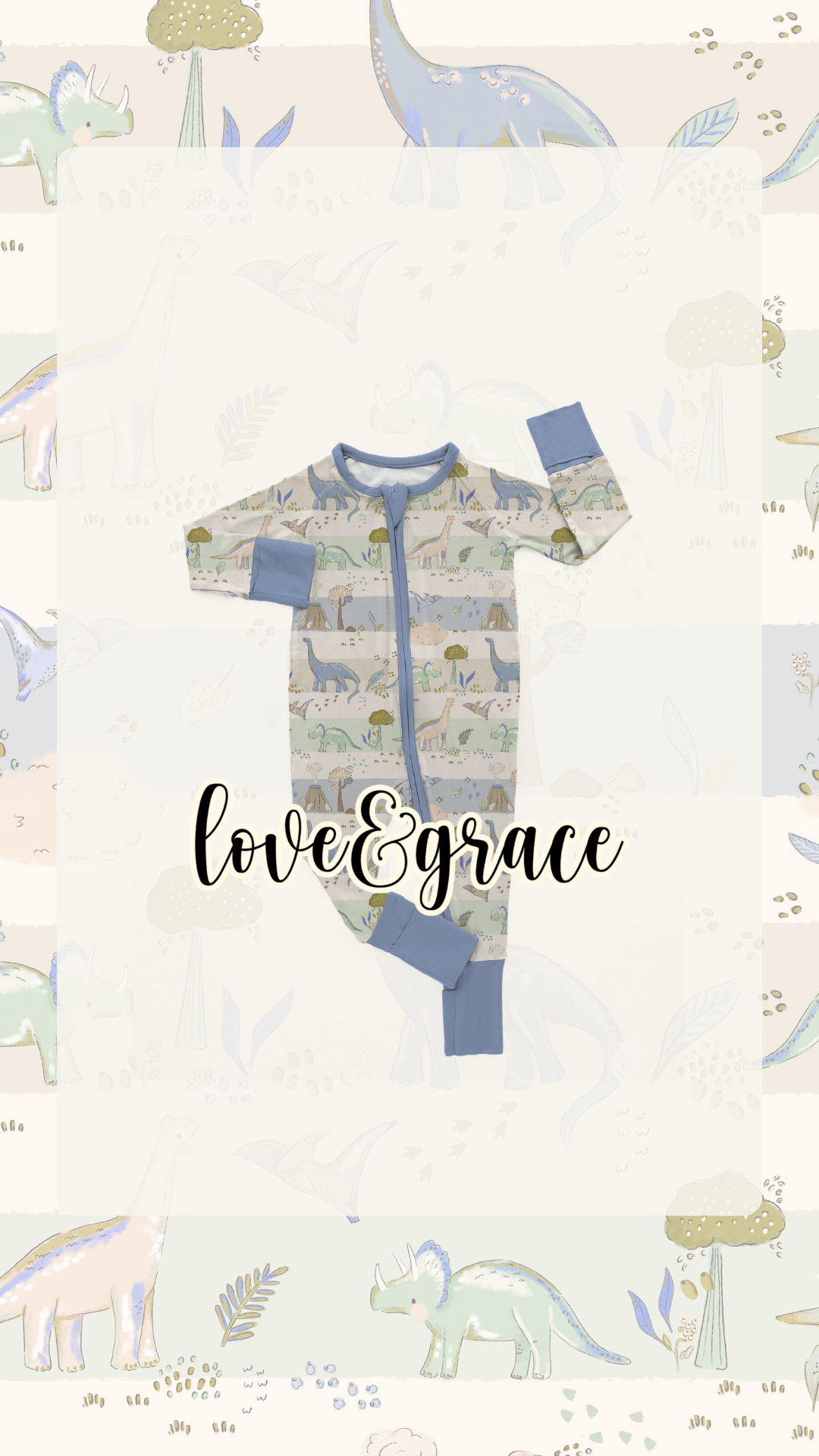 once upon a roar zip romper