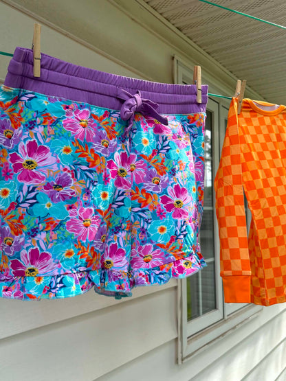 petal pop mama shorts
