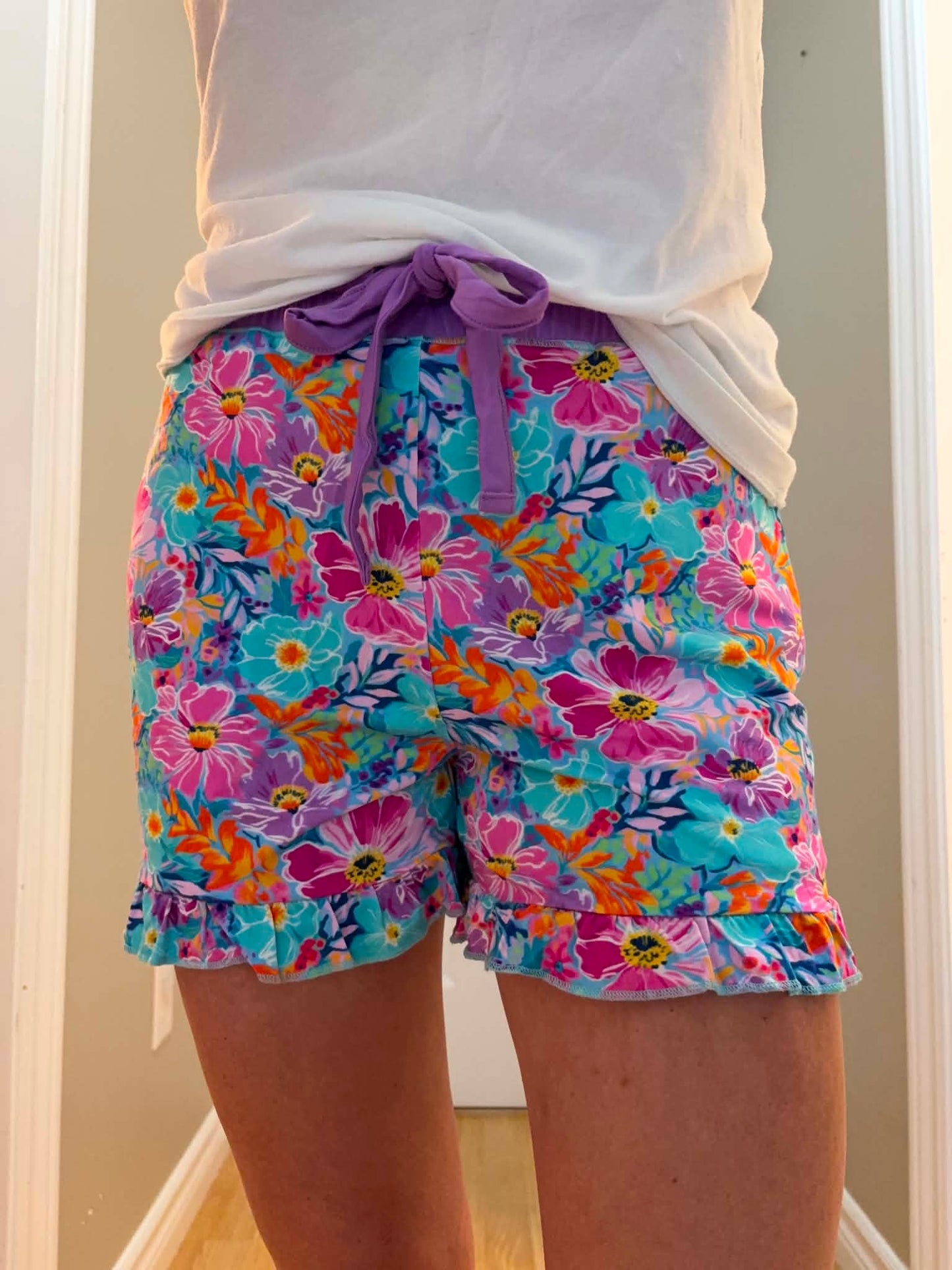 petal pop mama shorts